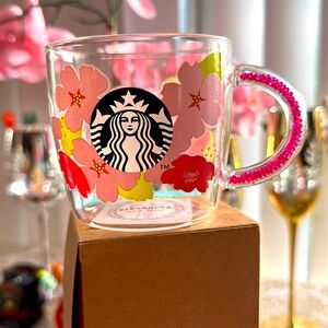 Brand new Starbucks Sakura 2024 heat resistant mug
